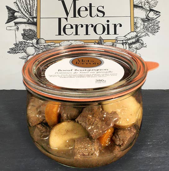 MetsTerroir - Wholesale Beef - Beef Bourguignon, Baby Potatoes with Wine Sauce2