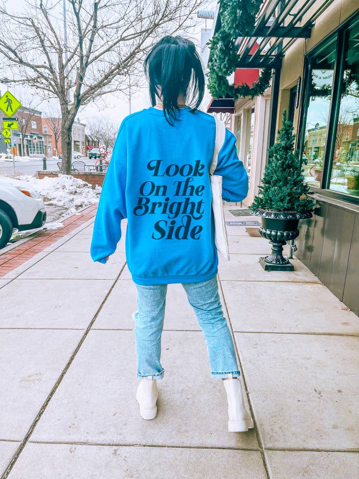 BRIGHT SIDE CREWNECK for wholesale by LOLA MAGNOLIA