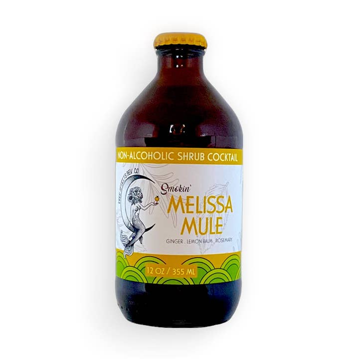 Smokin' Melissa Non Alcoholic Shrub Cocktail for wholesale by Free Spirits Beverage Company, llc