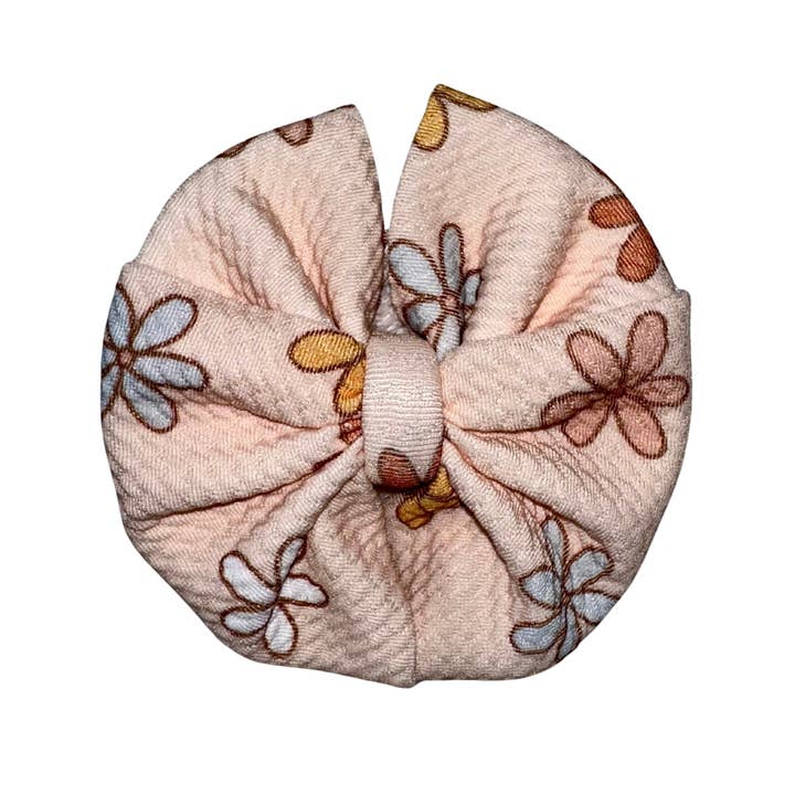 Happy Day Bowtique - Wholesale Hair Bow - Kids - Pretty Little Daisy Messy Clip Bow