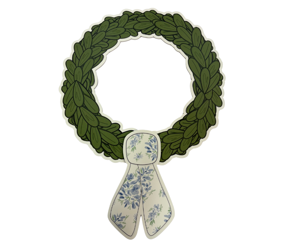 Casey Andrews Art - Wholesale Door Hanger - Hand Drawn Box Wood Wreath Door Hanger for Seasonal Sash Attachments5