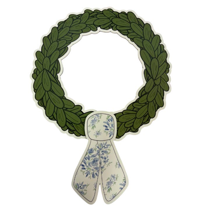 Casey Andrews Art - Wholesale Door Hanger - Hand Drawn Box Wood Wreath Door Hanger for Seasonal Sash Attachments5