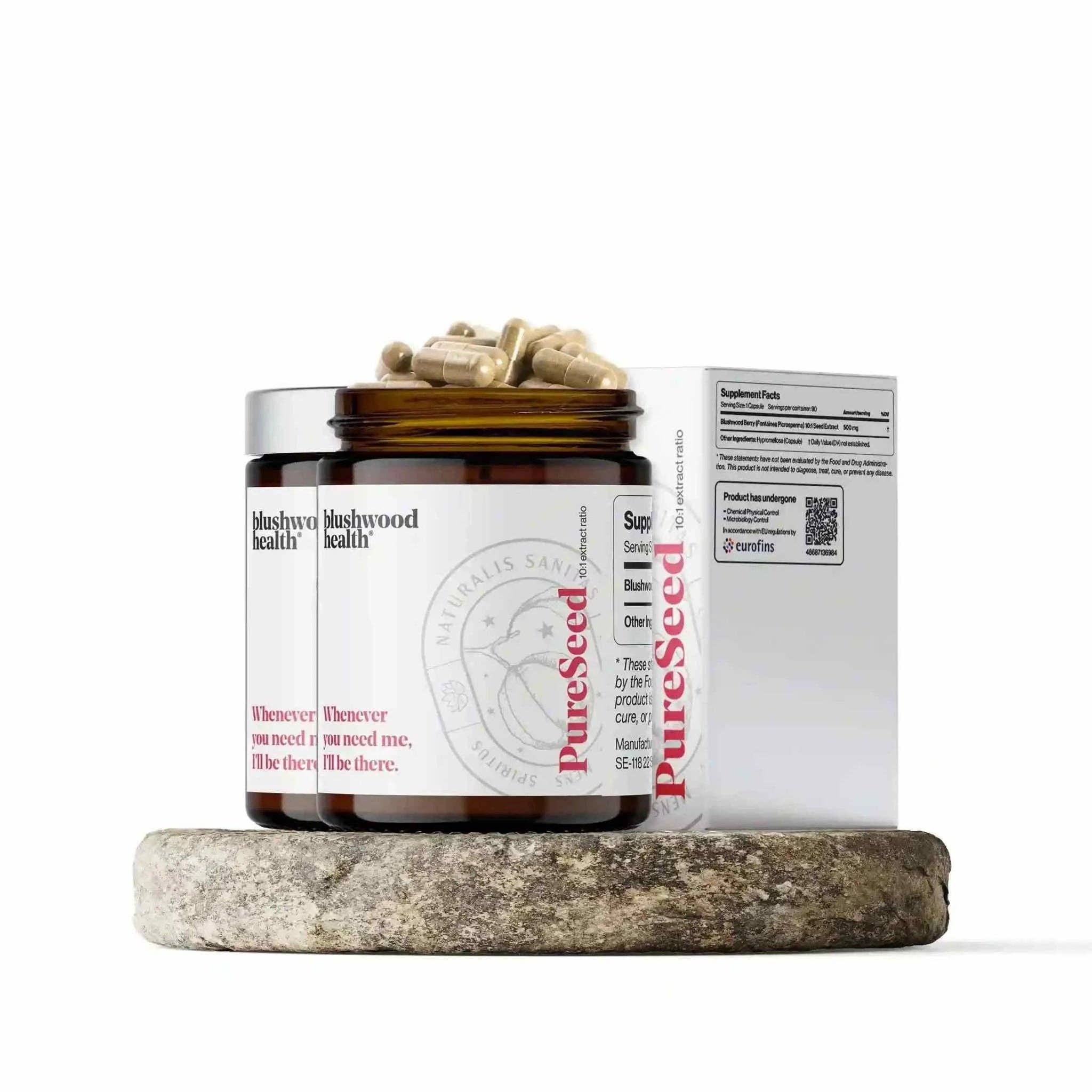 Blushwood Health - Wholesale Voedingssupplement/vitamine - Blushwood Health EBC-46 Capsules – 10:1 Hele-Zaad Botanisch Extract, Laboratorium Getest9