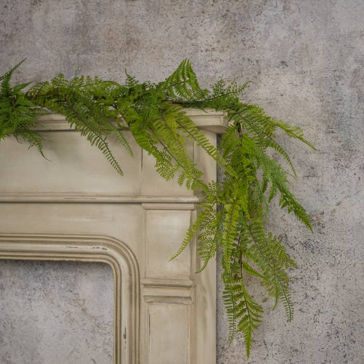 6' LACEY FERN GARLAND for wholesale by Ragon House