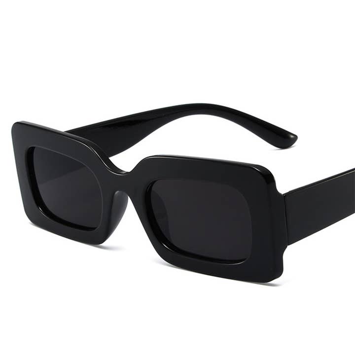 ACCITY - Wholesale Sunglasses - Women's - Trendy Small Square Jelly Sunglasses, Retro Style_CWASG0074