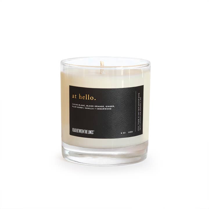 At Hello Candle for wholesale by Read Between The Lines®