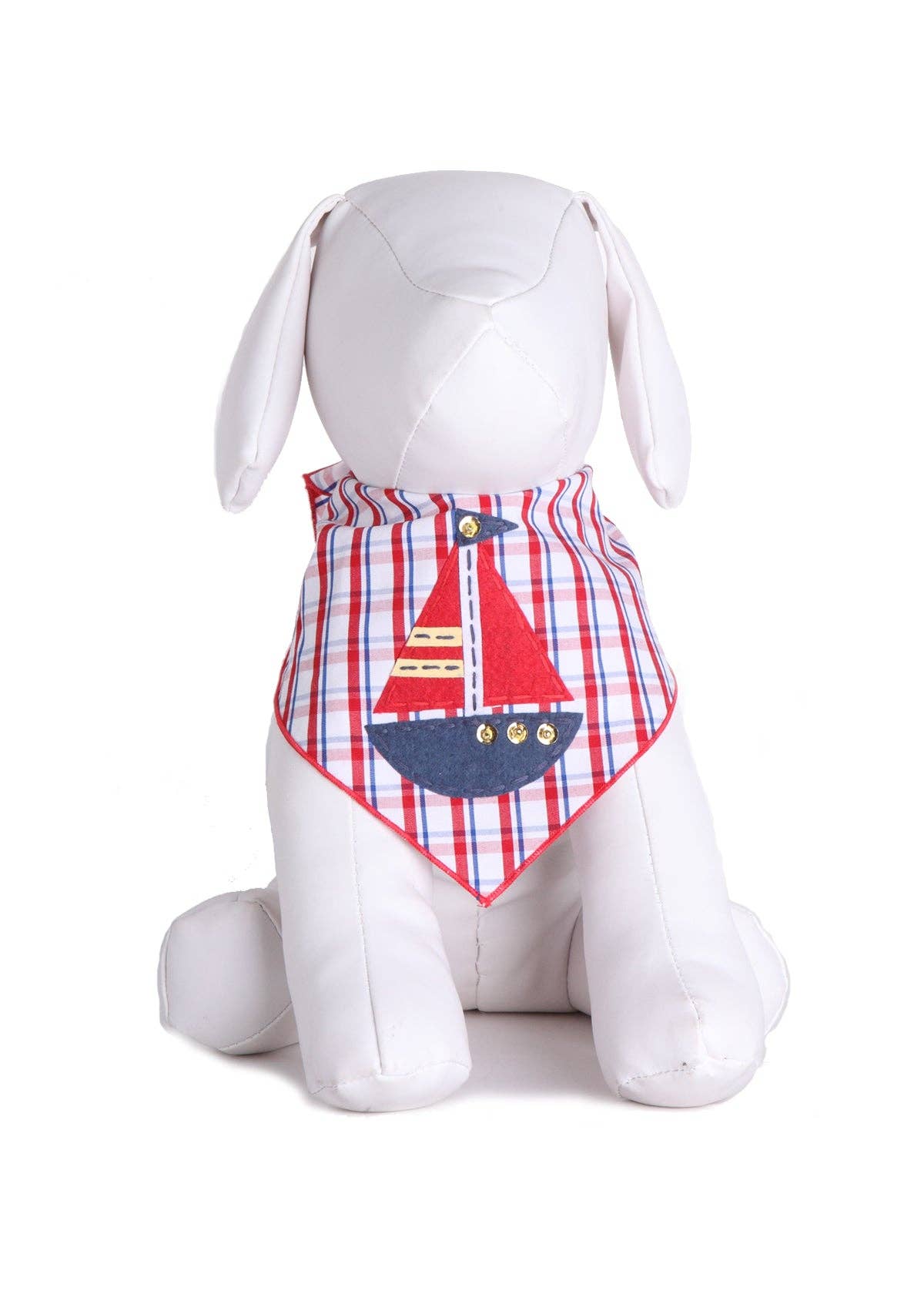 Red Sailboat Bandana for wholesale on Faire1