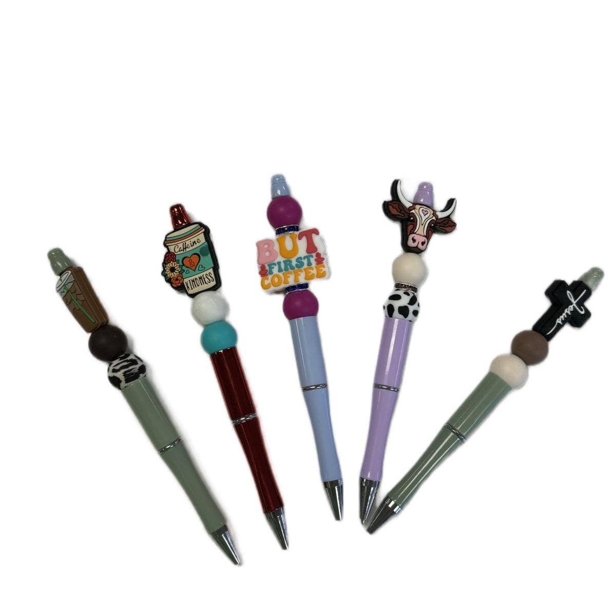 ST designs – wholesale Pennor – Mysteriepenna med kulspets och pärldekor1