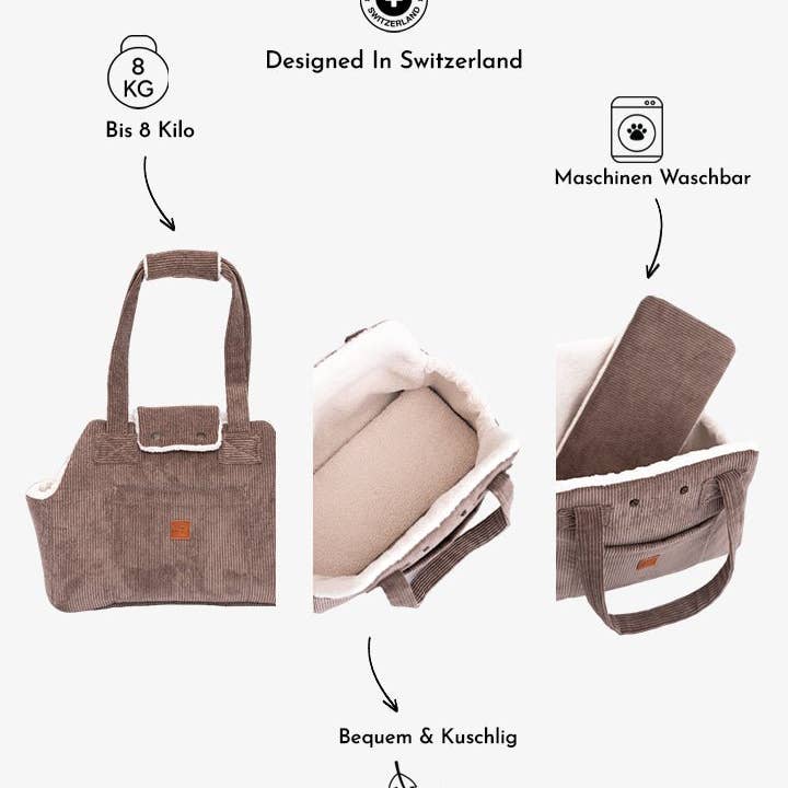 Lucky Dog Bag - Brown for wholesale on Faire1