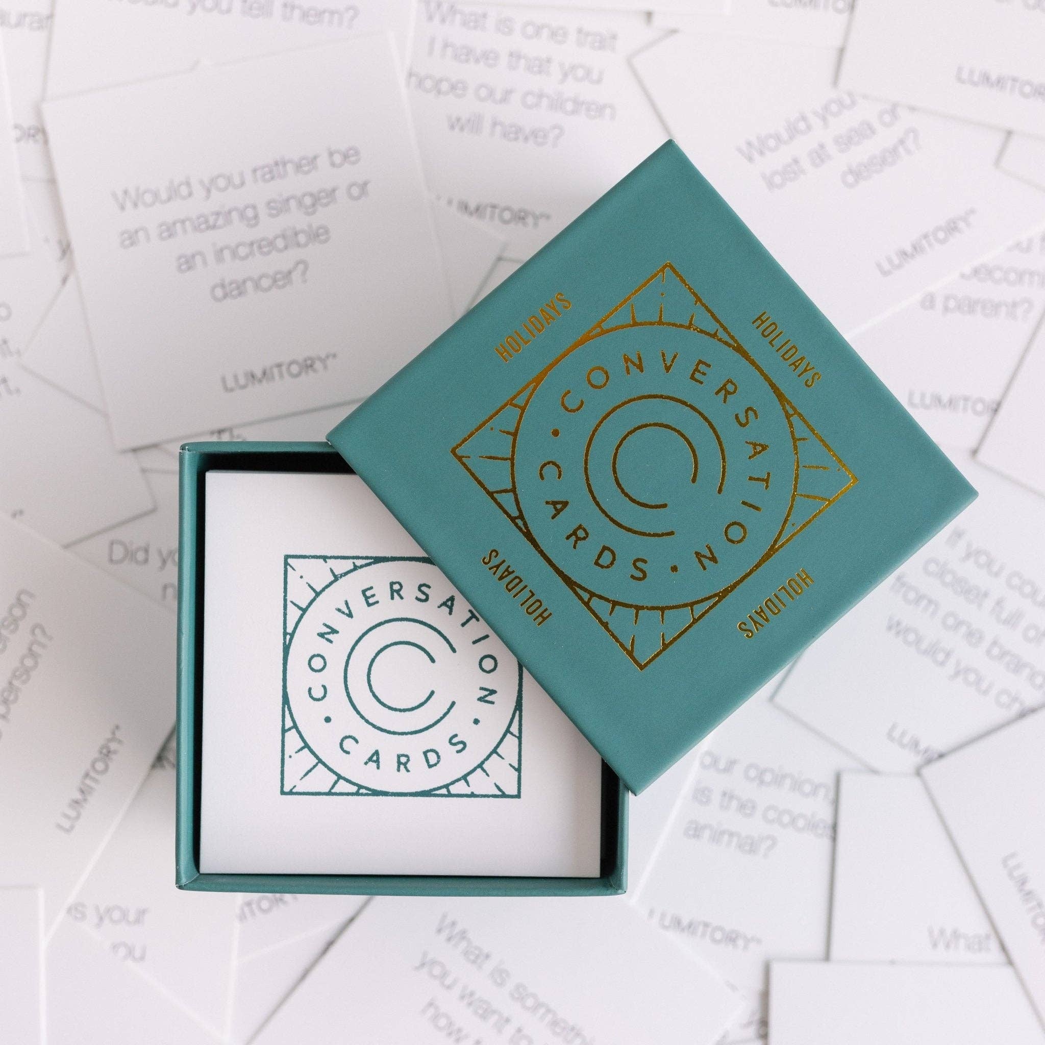 Lumitory - Wholesale Card Game - Holiday Conversation Cards - Case of 61