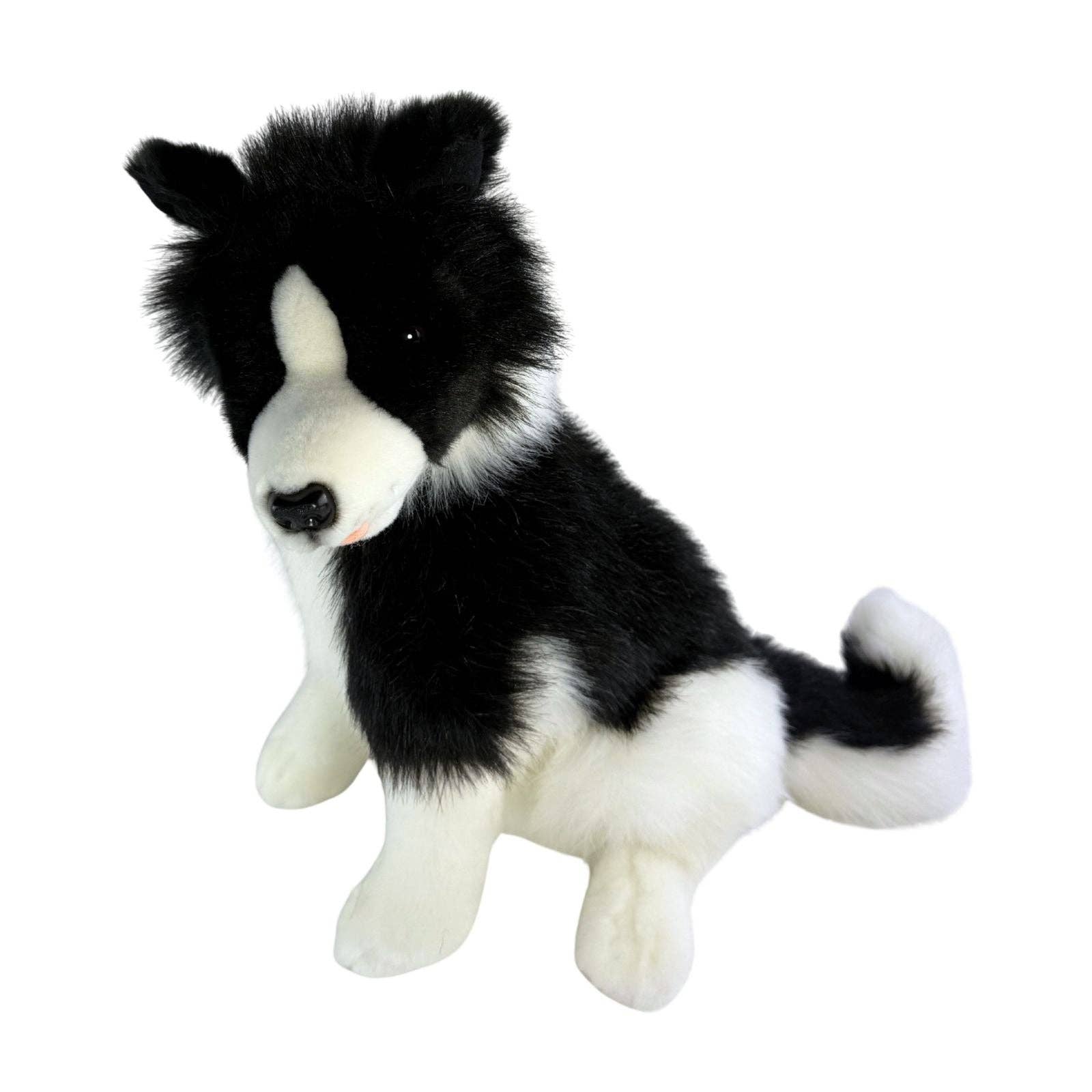 Bocchetta Plush Toys - Wholesale Pet Plush Toy - Dog - Tommy - Border Collie - 35cm sitting5