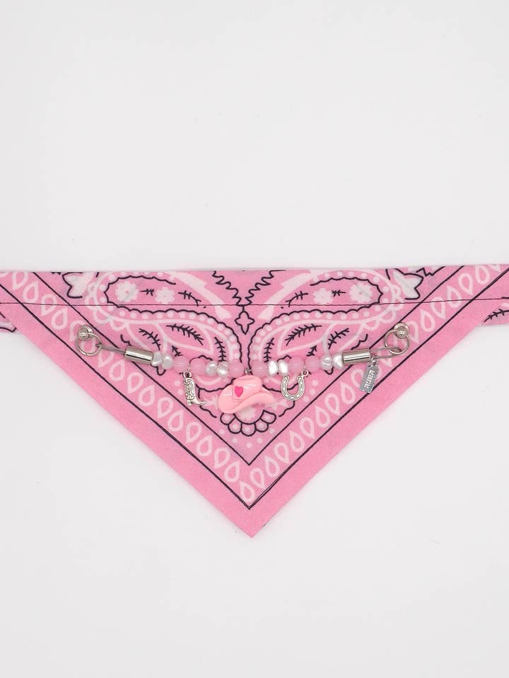 Rosie Jane pink bandana-collar for dogs and cats for wholesale by Aura