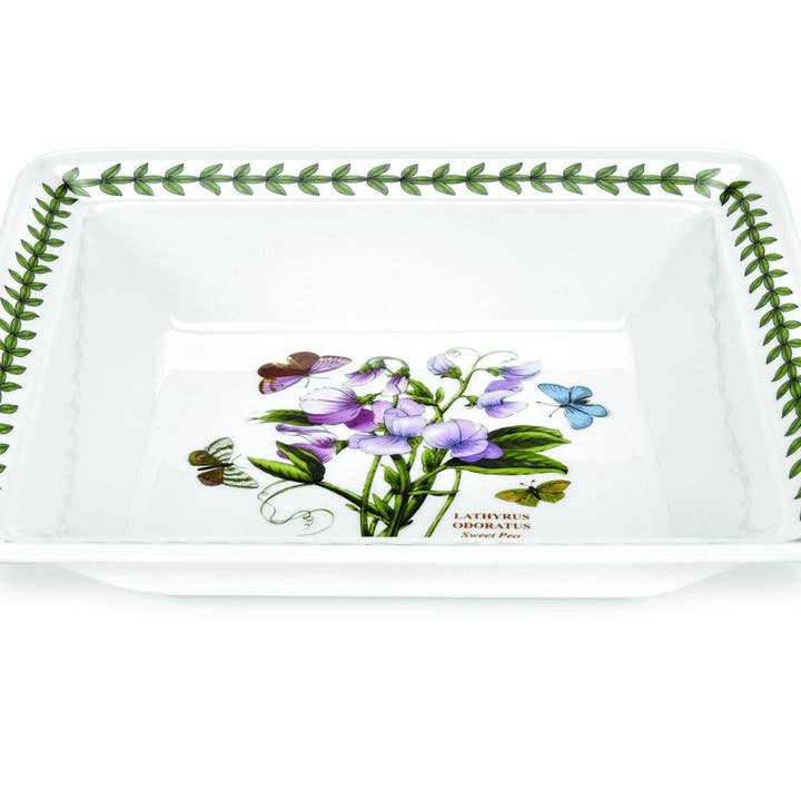 Botanic Garden Low Square Bowl for wholesale by Portmeirion, Spode, Pimpernel, Nacthmann, Wrendale Designs