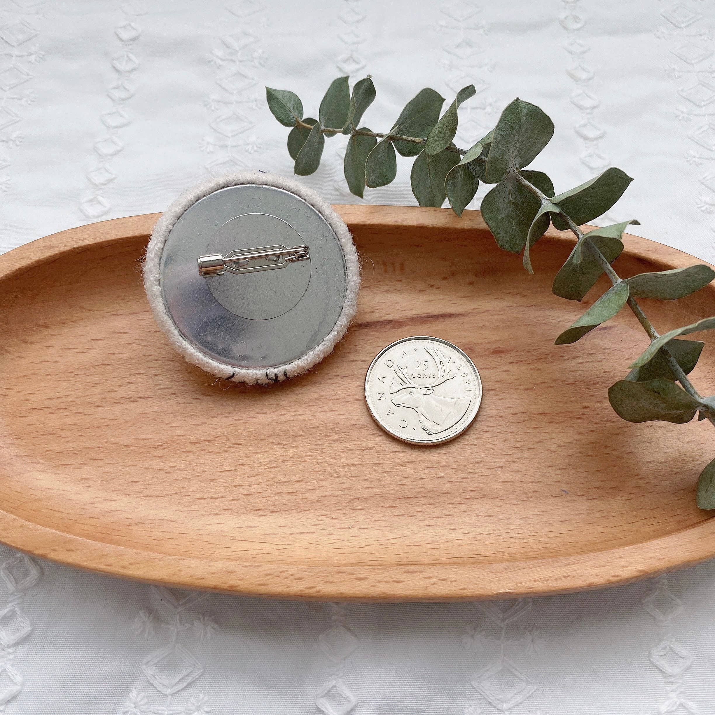 Giggle with Love – wholesale Brooch – Floral Embroidery Brooch Pin| Handmade Girl Embroidered Pin |Party Coat Jacket Brooch Pin| Small Floral Scarf Pin|3d Flower Brooch Pins6