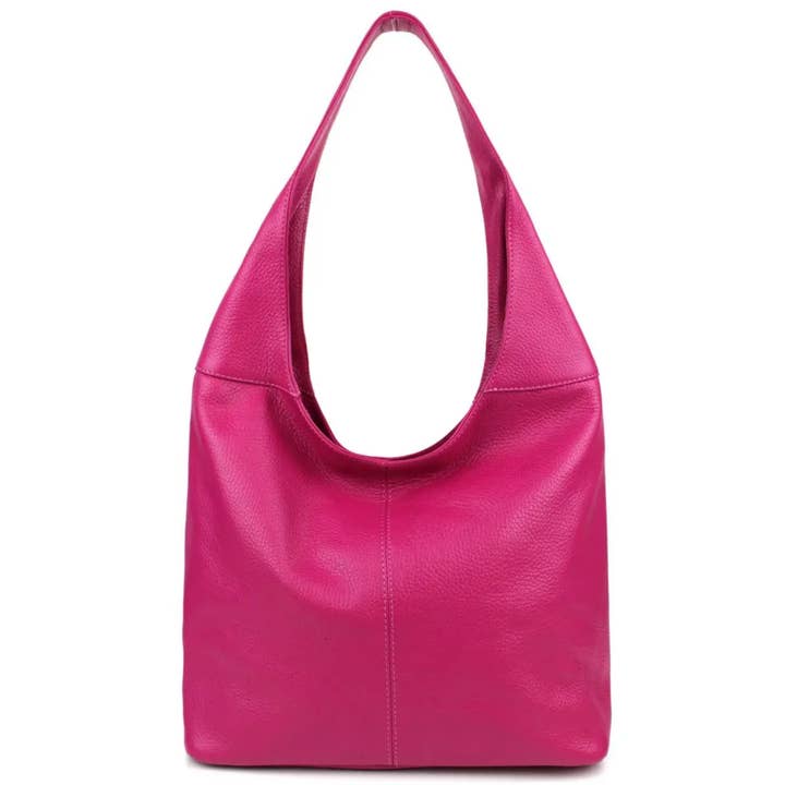 MODARNO - Wholesale Shoulder bag – women's - Modarno Hobo Shoulder Bag in Genuine Dollar Leather Made In Italy 38x16x28 cm18