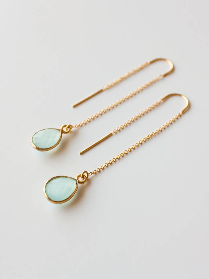 Addy Gem - Orecchini a goccia per la vendita all'ingrosso da parte di Pure Indigo Design