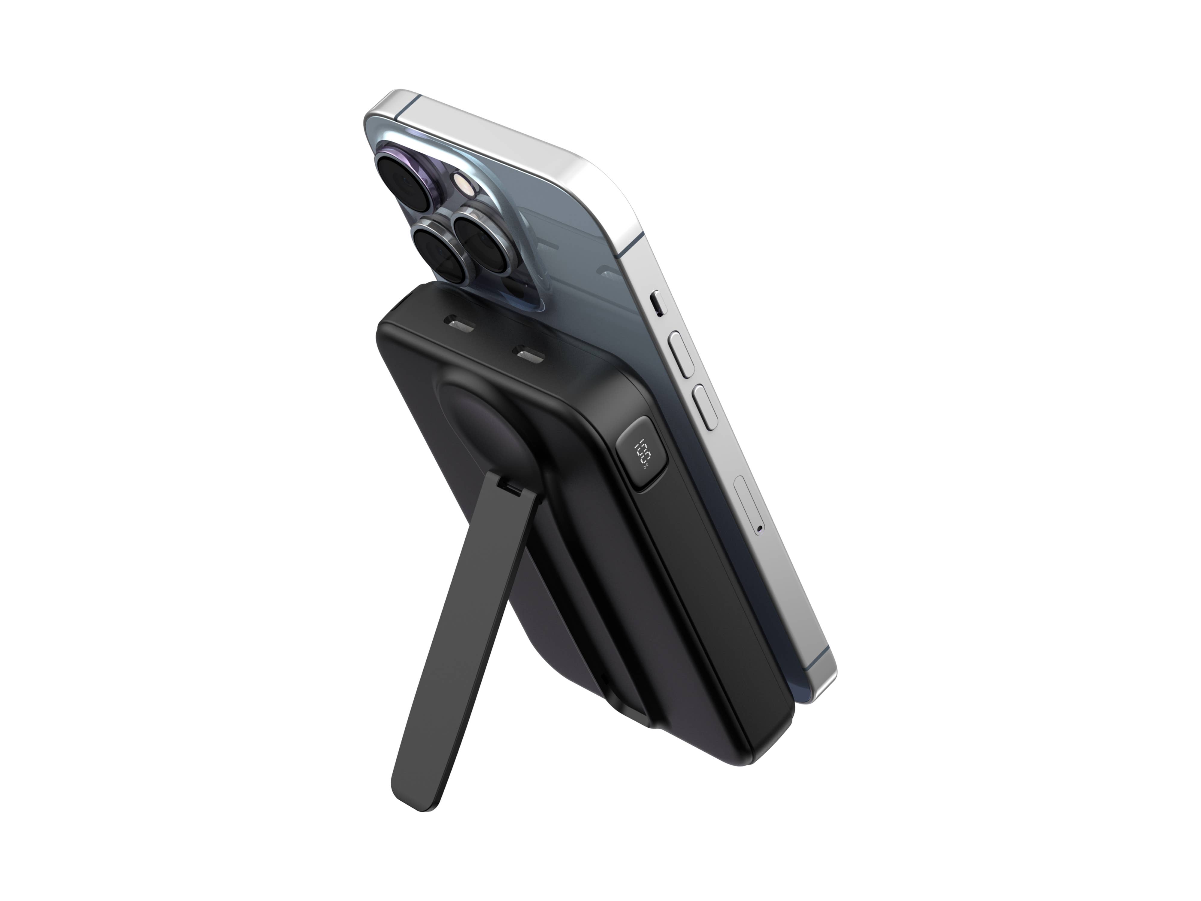 TECHANCY - Wholesale Portable Charger - Techancy Magnetic Power Bank TF2786, 10000mAh, 15W Wireless 1