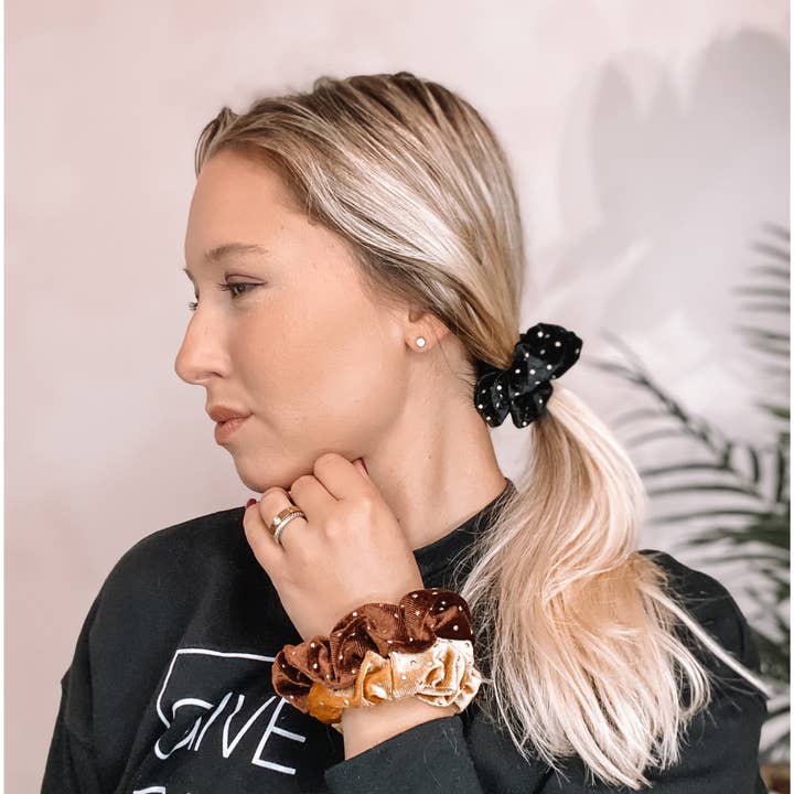 Scrunchie Set - Starry Night for wholesale by Headbands of Hope | One Purchased One Donated