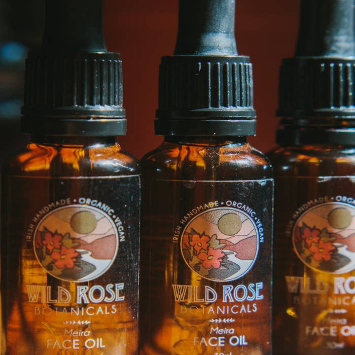 Meira Face Oil for wholesale by Wild Rose Botanicals