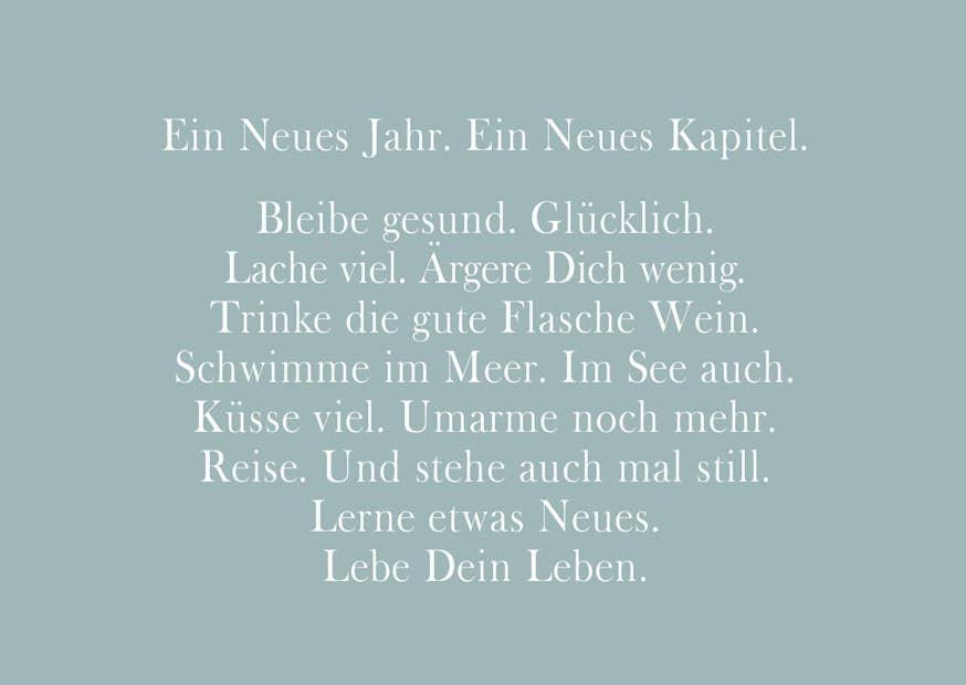 WUNDERWORT by Angela Gwinner - Wholesale Postcard - Postcard "Live Your Life…"0