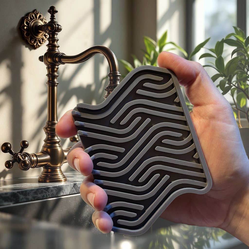 Multi Colored Soap Dish (Grey/Green/White) Premium Silicone Soap Tray for wholesale on Faire16