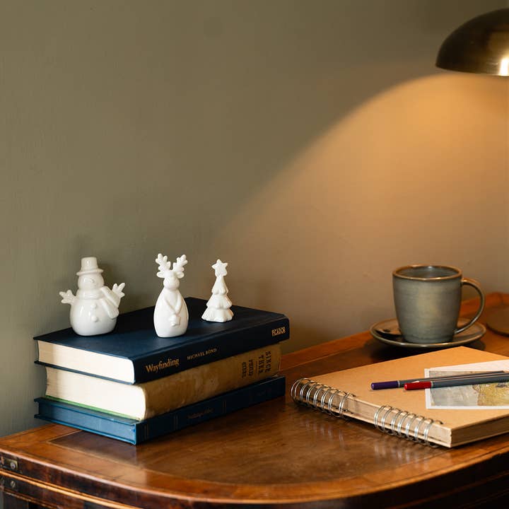 We Love Seasons EU - Wholesale Christmas Decoration - Ceramic White Christmas Tree with Star3