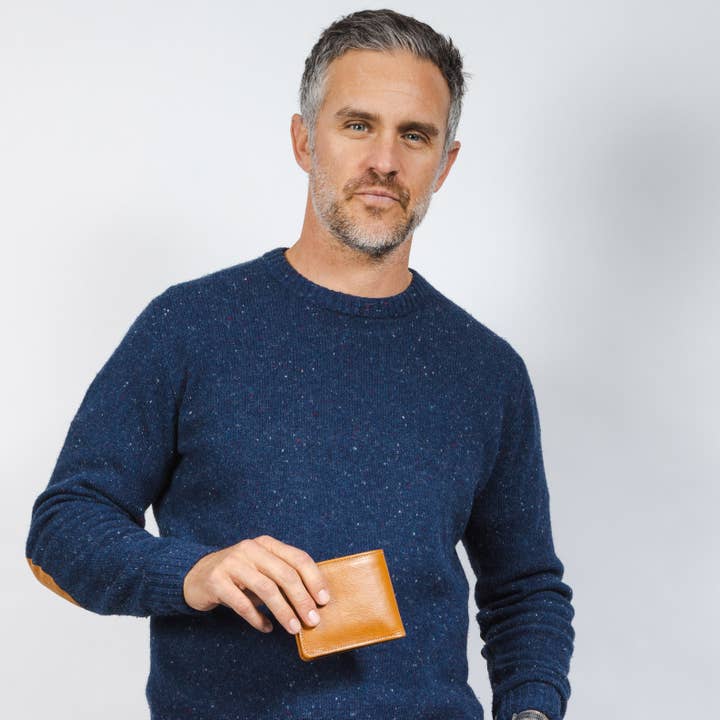 CASUPO - Wholesale Wallet - Men's - Whiskey Tan RFID Leather Wallet – Men’s Classic Bifold Gift5