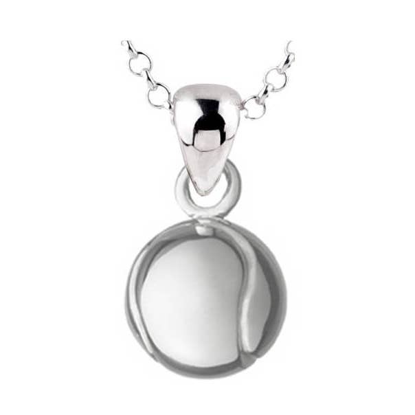 Sterling Silver Tennis Ball Charm for wholesale by Sambora Jewelry