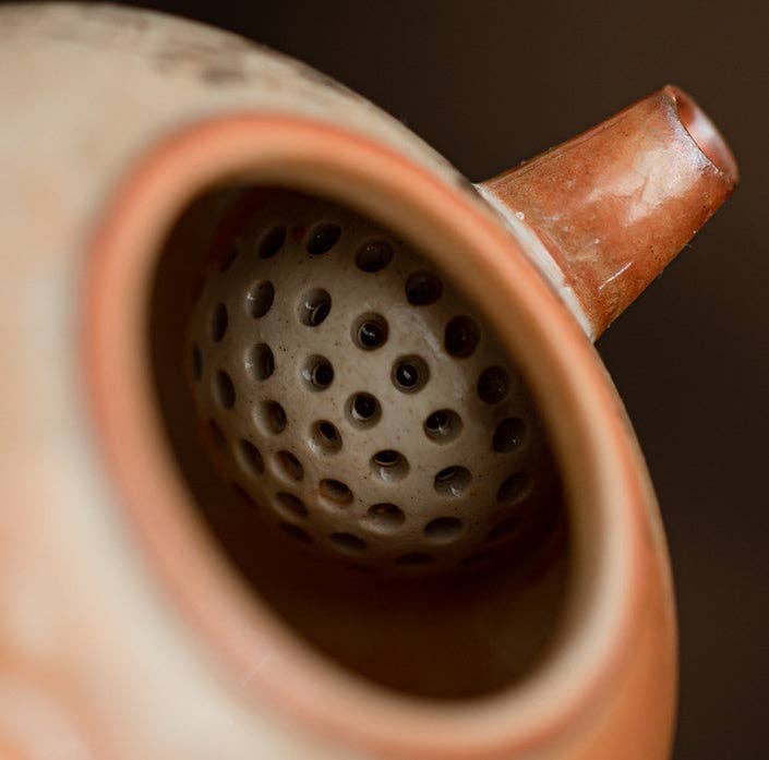 Gohobi （We cover U.S. import duties） - Wholesale Tea Pot - Gohobi Handmade Black Ink Hand-painted Cat Teapot 0055