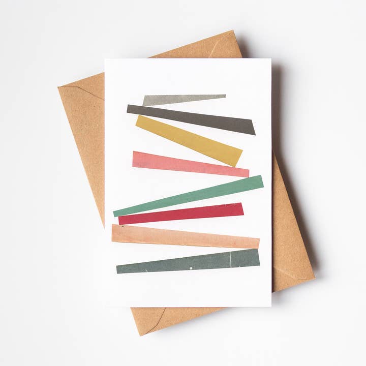 Carte de vœux abstraite 033 pour la vente par Cassia Beck