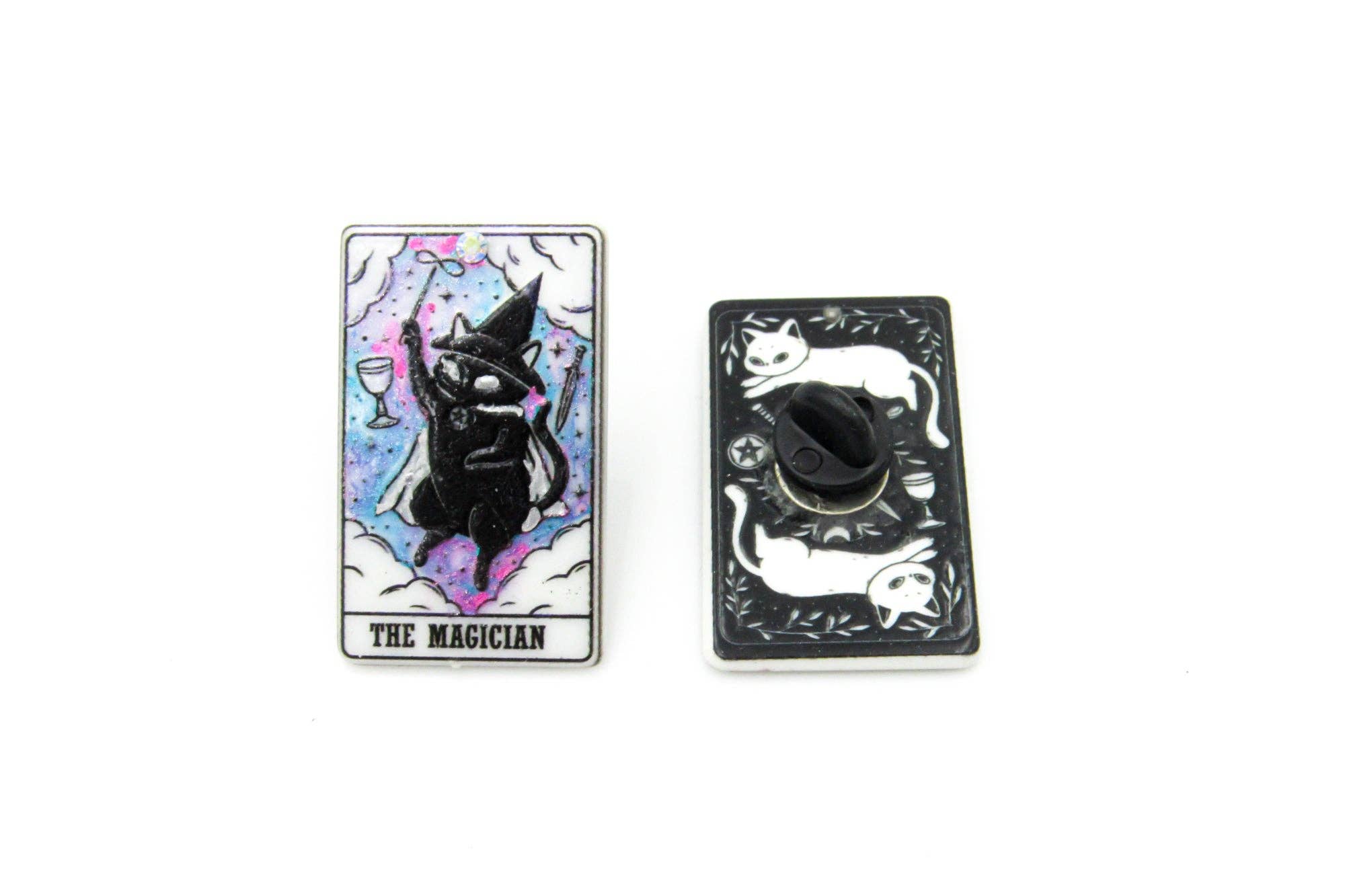 Oh, Heart! - Wholesale Lapel Pin/Button - Cute Cat Tarot Pin1