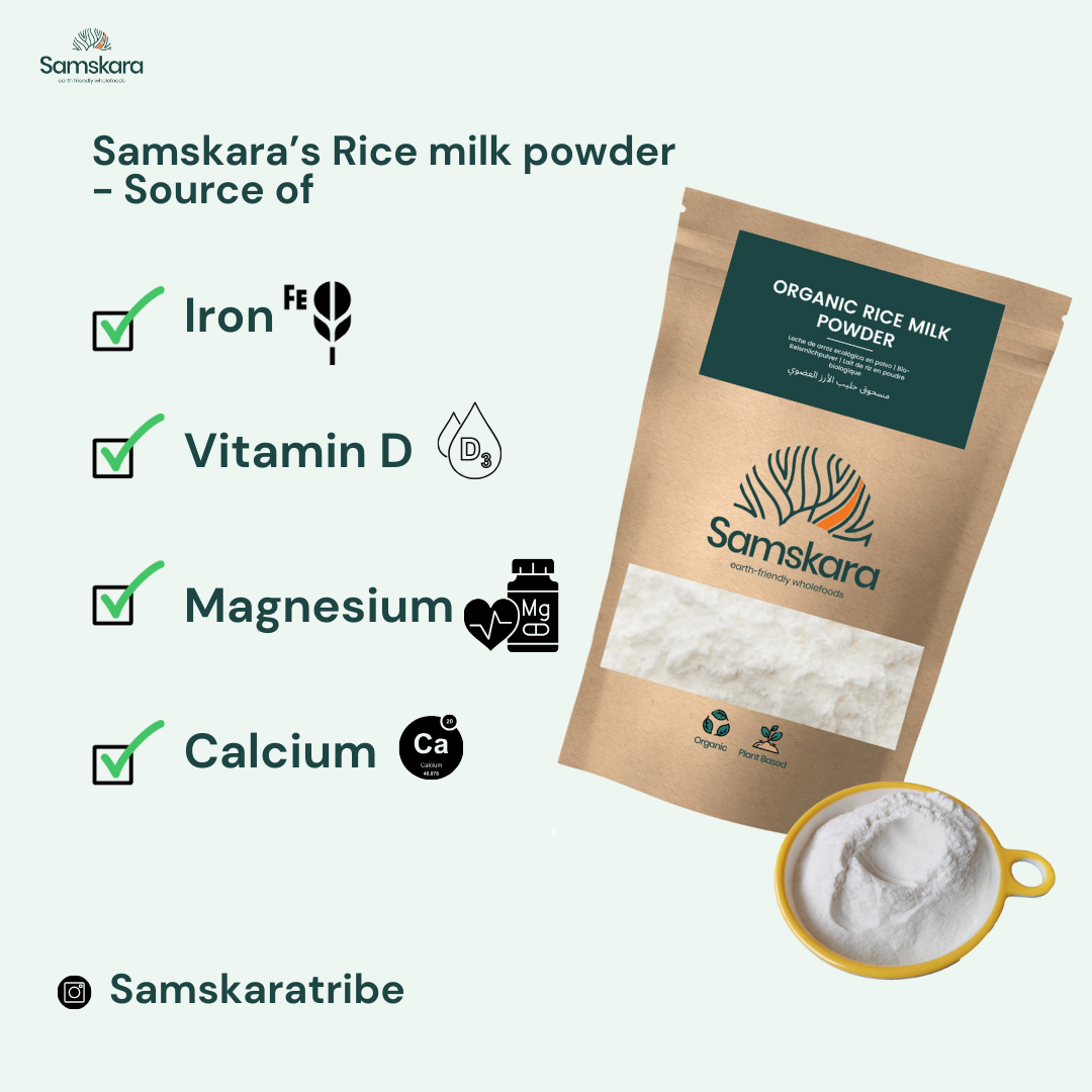 Samskara - Wholesale Protein/Superfood Powder - Rice Milk Powder | Organic BIO |  Low Fat + Digestive | 100g7