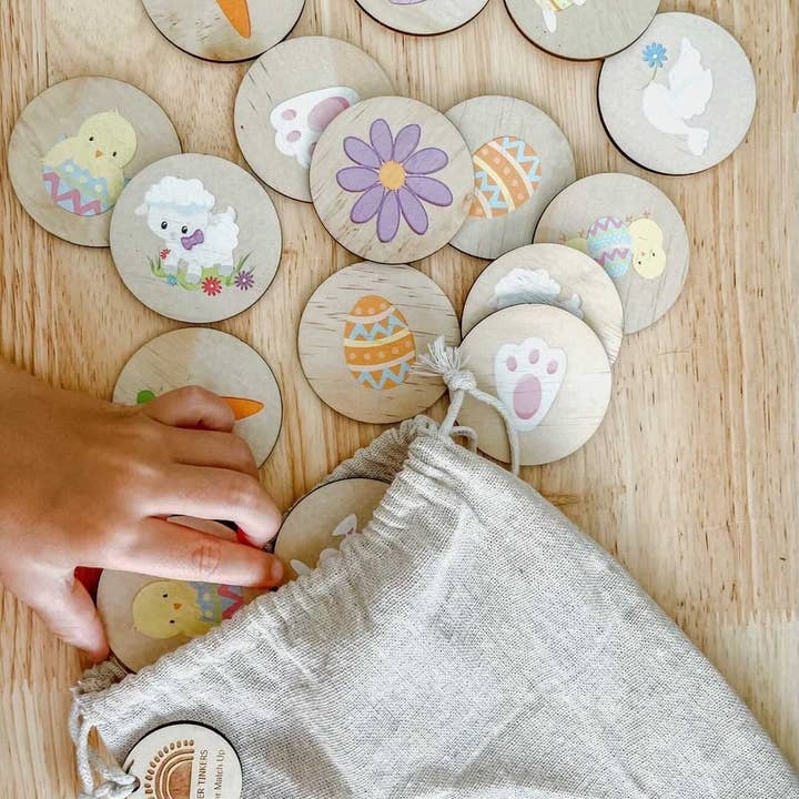 Easter Match Up Spiel für den Großhandel von Timber Tinkers