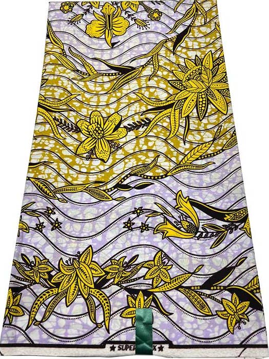 Celestial Ebony Nights: African Super Premium Wax Print for wholesale by African Fabrics Inc