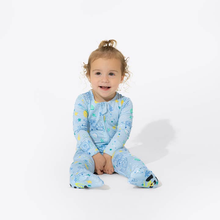 Bellabu Bear - Venta al por mayor Pijama - Bebé - Zapatillas convertibles de bambú SpongeBob Fun3