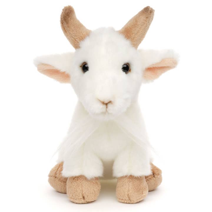 Uni Toys - Wholesale Stuffed/Plush Toy - Kids & Baby - Mountain goat, sitting - 20 cm (length) - cuddly/plush toy1