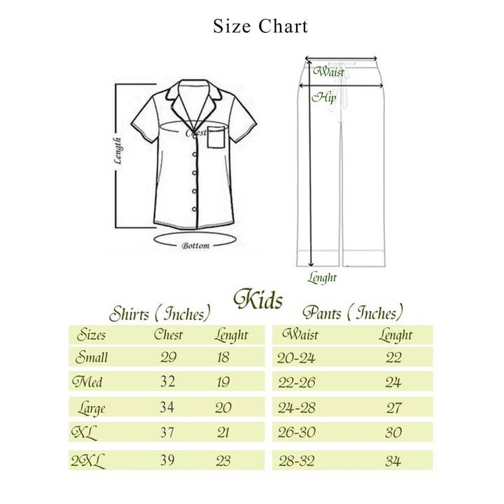 The Blissful – Großhandel Schlafanzug-Set – Kinder – Personalisierte Satin-Pyjamas für Damen6