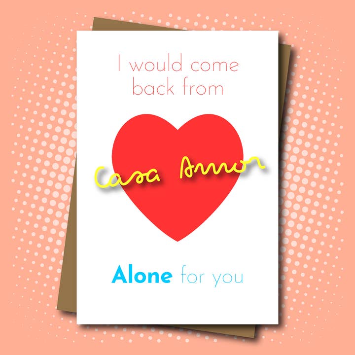 Casa Amor Greeting Card for wholesale by Maya Rose Creations