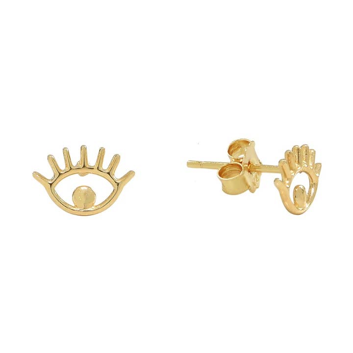 Ofina Jewelry - Wholesale Stud/Post Earrings - Eye Studs0