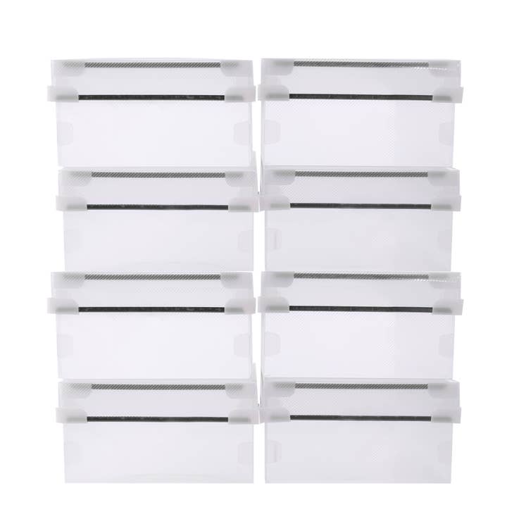 Periea Womens Stackable Top Opening Shoe Box with Lid -Anya for wholesale by Periea