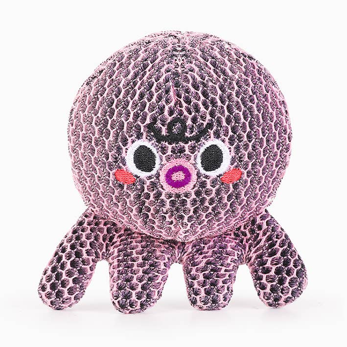 HugSmart Pet - Ocean Pals | Octopus - Palla giocattolo per cani per la vendita all'ingrosso da parte di Hugsmart Products Inc