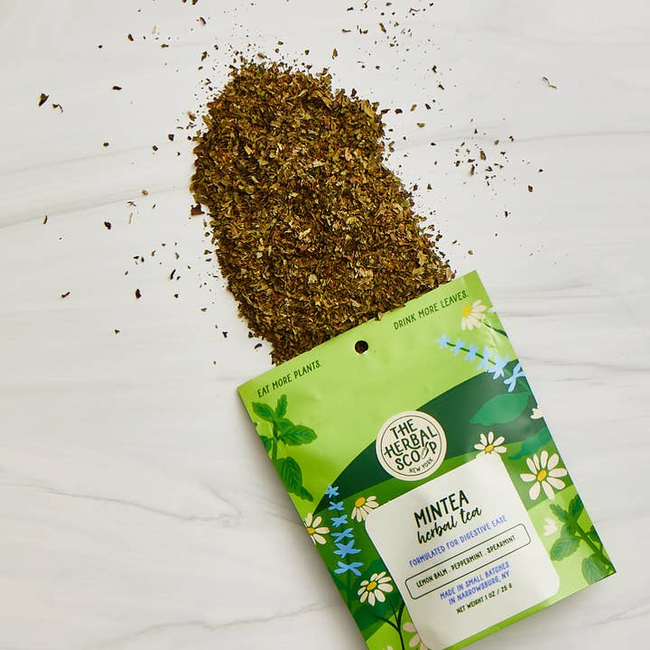 The Herbal Scoop - Wholesale Loose Tea - MinTea Herbal Tea Blend