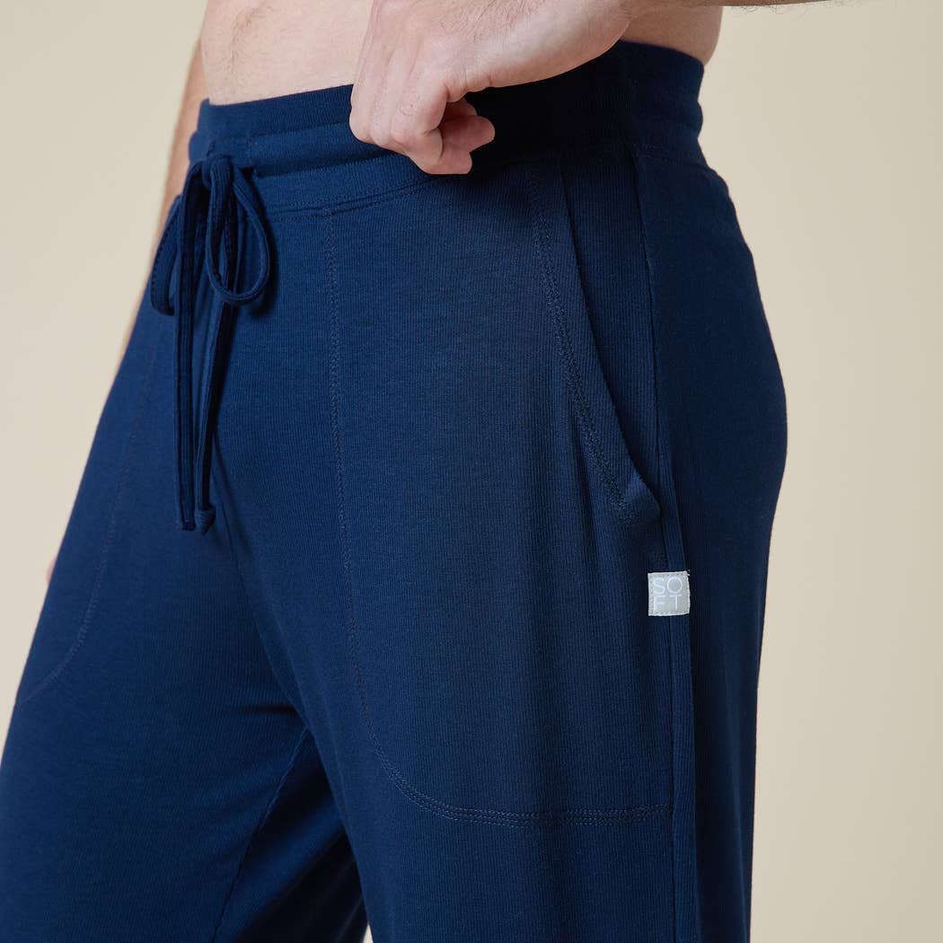 Softies - Wholesale Sleepwear Bottom - Men's - Men's Long Sleep Pant in Supremely Soft Ribbed Modal7