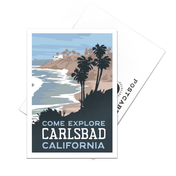 Carlsbad, Californien Postkort for engroshandel hos Recollection Project