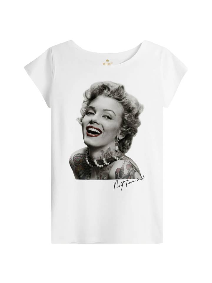 Dame T-shirt MARILYN TATTO for engroshandel hos Milord