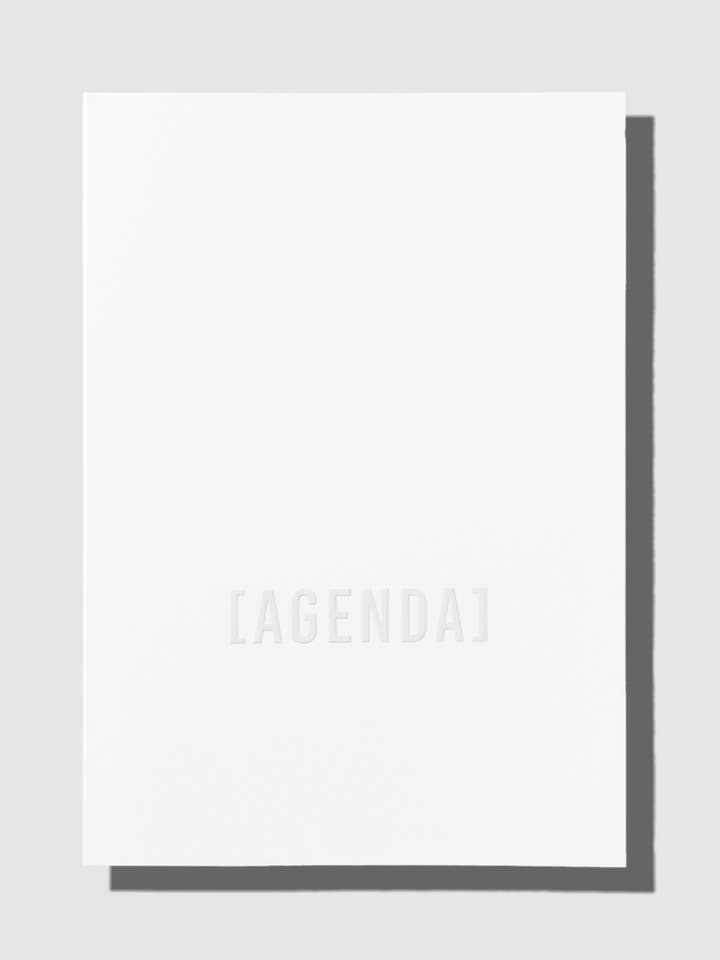 Carnet à reliure parfaite sans date pour administrateur pour la vente par Cloth & Paper