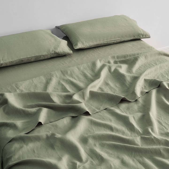 BH Collective - Wholesale Bedding Pillowcase/Sham - 100% European Flax Linen Pillowcase Set8