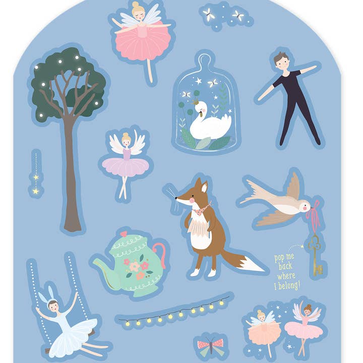 Floss and Rock - Wholesale Sticker - Kids & Baby - Enchanted Stick & Play