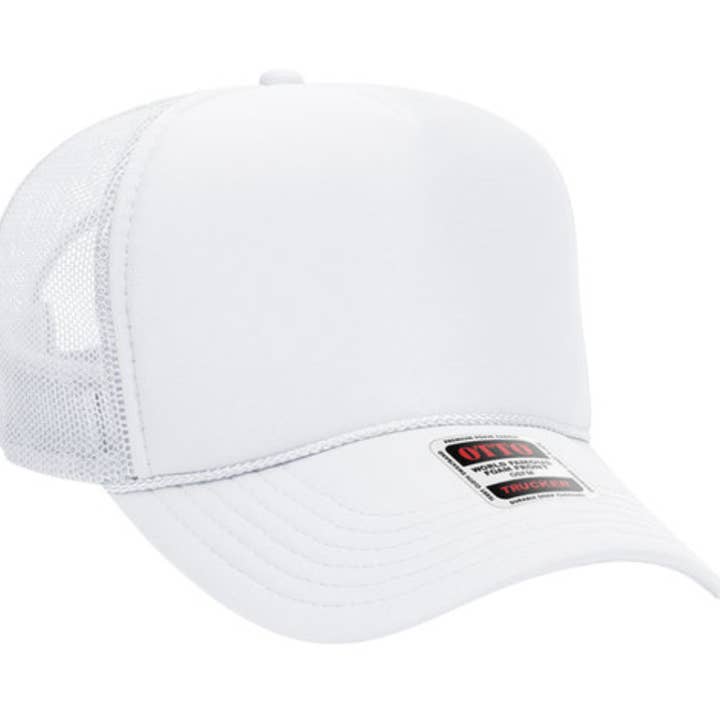 The Ruffled Rhino - Wholesale Trucker Hat - Unisex - CUSTOM--ANY LAKE OR RIVER FOAM HAT