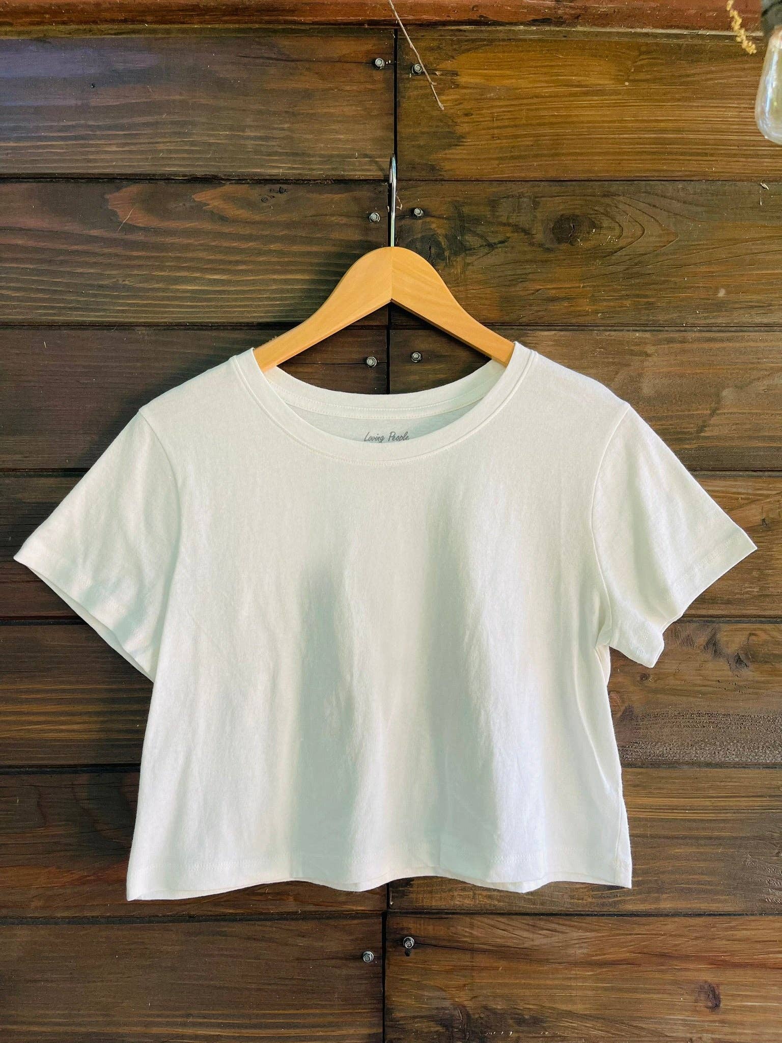 LOVING PEOPLE - Wholesale T-shirt – women's - Premium Cotton Crop Tops (New Colors!)71